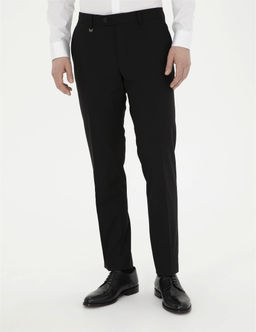 Siyah Slim Fit Kuma_ Pantolon - Pierre cardin фото 2