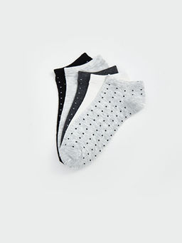 Desenli Kad?n Patik ?orap 5li