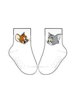 Носки PlayToday для мальчика Tom and Jerry набор 2 пары чёрный  фото 3