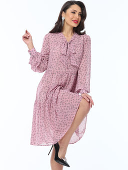 Многоярусное платье с бантом - Dstrend фото 6