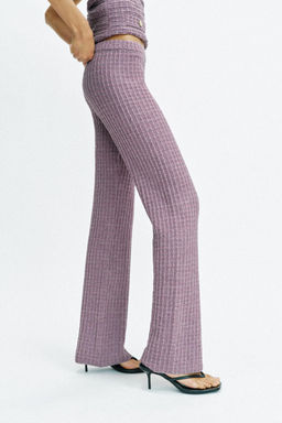 PANTAL?N STRETCH ESTRUCTURA / Morado