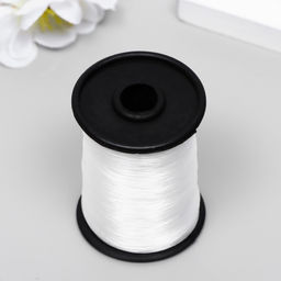 Леска для бисера 0.2 мм, 400 м, белый