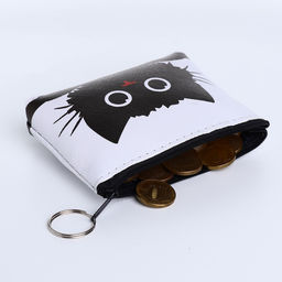 Цена за 2 шт. Кошелёк детский «Котики», маленький, монетница, МИКС