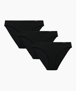 ATLANTIC 3BLP-580 Трусы спорт Basic - набор (3 шт.) черный