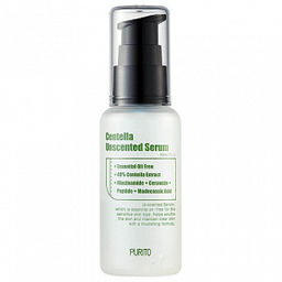 PURITO Wonder Releaf Centella Serum Unscented, 60ml - Безмасляная сыворотка для чувствительной кожи