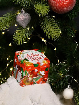 Новогодний сувенир "Сундучок металл. для предсказаний, пустой" (НУ-8999)