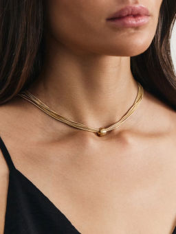 Многослойное шейное украшение / Zarina  фото 2