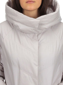 2348 BEIGE Куртка демисезонная женская (тинсулейт) - Фабричный китай фото 11