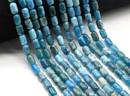 Бусины из амазонита бочонок 6*9мм, 38см, 42 бусины - Радуга камня фото 3