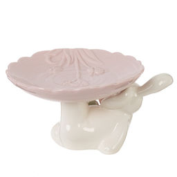 Тортница "Заяц", L17,5 W14,5 H8,5 см