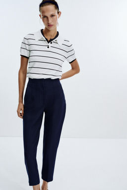 HIGH-WAIST TROUSERS - Zara фото 5
