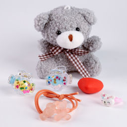Цена за 2 шт. Мягкая игрушка-адвент Медвежонок, МИКС - Milo toys фото 4