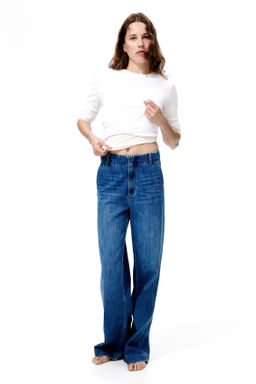 Straight High Jeans - H&m фото 5