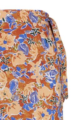 TRENDYOLMILLA Cok Renkli Cicek Desenli Viskon Kumasl? Midi Dokuma Etek TWOSS23ET00294 фото 15