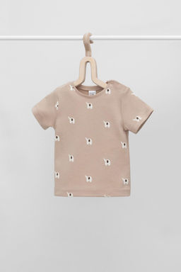 Crockid _ К 301156/темно-бежевый,мини слоники фуфайка яс