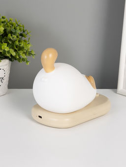 Ночник "Котёнок на коврике" LED 3Вт 5V USB АКБ 9х15х13,2 см