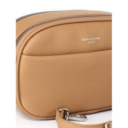 Сумка женская искусственная кожа DJ-CM 6920-CARAMEL, 2отд, плечевой ремень, карамель SALE 260339 - Adelia фото 4