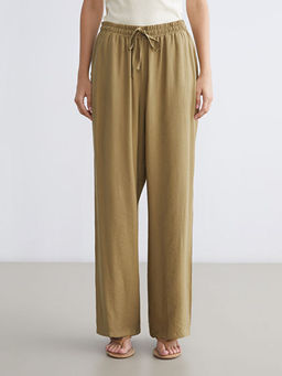 Beli Lastikli Geni? Pa?a Kad?n Pantolon