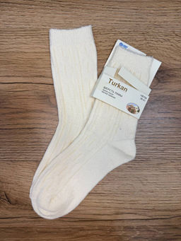 BK825 Носки, 1 пара (шерсть ламы) БЕЛЫЙ