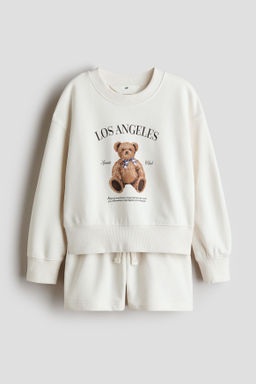 Conjunto de 2 piezas en tejido sudadera - H&m фото 2
