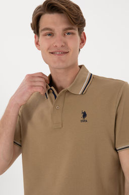 Erkek Haki Basic Ti__rt Sepette S_rpriz _ndirim - U.s. polo assn фото 3