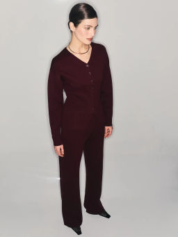 Приталенный кардиган из вискозы / Zarina  фото 8