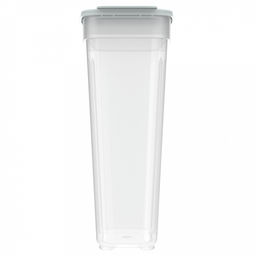 Контейнер для сыпучих продуктов 1,8л, 17х8,5х20,5см, полипропилен, серый (Россия) - Домашняя мода фото 5