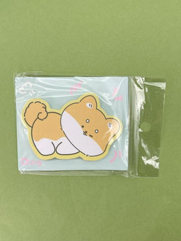 Блок стикер для записей Corgi dreaming, green - I likegift фото 5