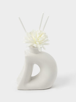 Набор для ванной Дуэт, 2 предмета: дозатор для мыла, диффузор, белый - Simaland фото 3