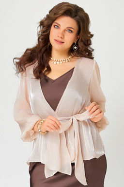 Блуза FITA 20763 пудра