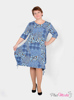 Платье Модель №25 размеры 52-68 - Plusmoda фото 7