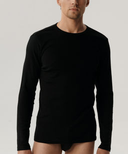 ATLANTIC BMV-049 Лонгслив Basic черный