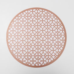 Цена за 12 шт. Салфетка сервировочная на стол Шарм, 3838 см, цвет металлик коричневый - Simaland фото 2