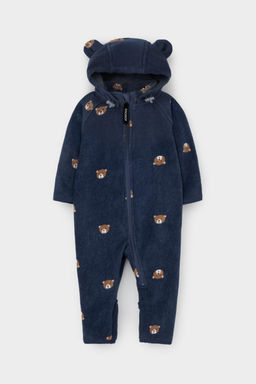 Комбинезон Crockid ФЛ 60008/н/2 ГР флис синий  фото 2