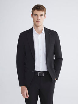 Standart Kal?p Erkek Blazer Ceket