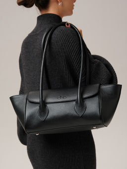 Кожаная сумка Viki DBR 31341 черный