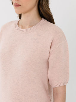 Блузка вязаная