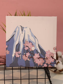 Картина по номерам на подрамнике Draw Me! Volcano, (20*20 см)