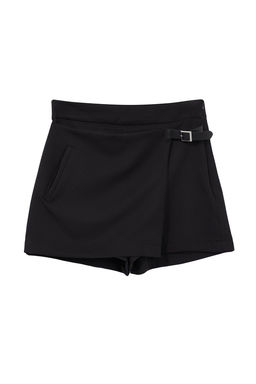 Siyah Kemer Detayl? Dokuma Sort Etek TWOAW25SR00010 - Trendyolmilla фото 6
