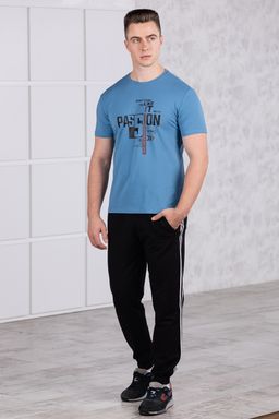 Брюки спортивные 
 3.MM155A-чёрный