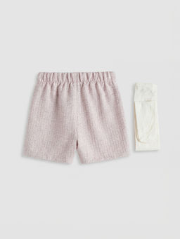 K?z ?ocuk T?vit ?ort Etek ve K?lotlu ?orap