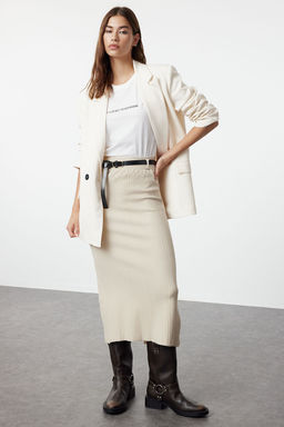 Tas Premium Iplik/Ozel Iplik Triko Etek TWOAW25ET00006 - Trendyolmilla фото 2