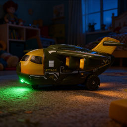 Самолет "Страж высот" на батарейках, трюковой, в коробке