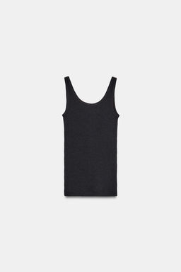 TOP RIB R?STICO / Carb?n - Zara фото 10