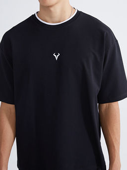 Bisiklet Yaka K?sa Kollu Erkek Sweatshirt