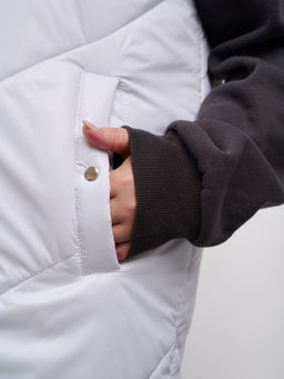 Жилет демисезонный Хлоя бордо - Yollochka фото 22