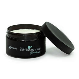 Скраб для тела GARDENIA (body enzyme scrub) сахарно-соляной,с энзимами и фрукт.к,300грTM ChocoLatte