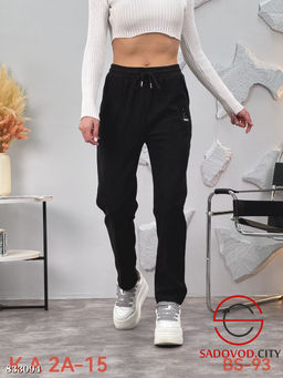 Вельветовые штаны на резинке