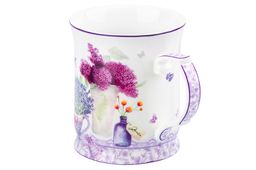 Кружка 400 мл 12,5*9*10 см Лаванда NEW BONE CHINA - Elan gallery фото 3