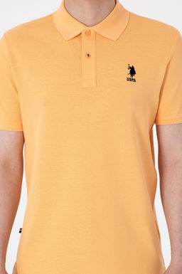 Erkek Regular Fit Polo Yaka Turuncu Basic Ti__rt - U.s. polo assn фото 13